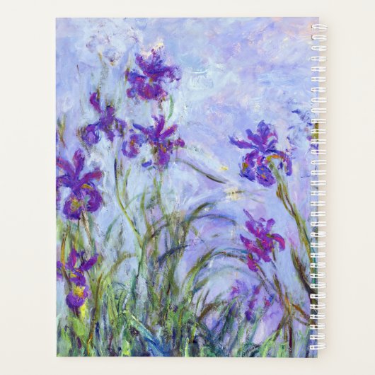 Claude Monet - Lilac Irises / Iris Mauves (Dos)