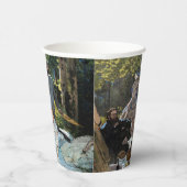 Claude Monet - Luncheon op het gras, rechterpaneel Papieren Bekers (Rechts)