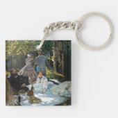 Claude Monet - Luncheon op het gras, rechterpaneel Sleutelhanger (Achterkant)