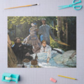 Claude Monet - Luncheon op het gras, rechterpaneel Tissuepapier (Craft)