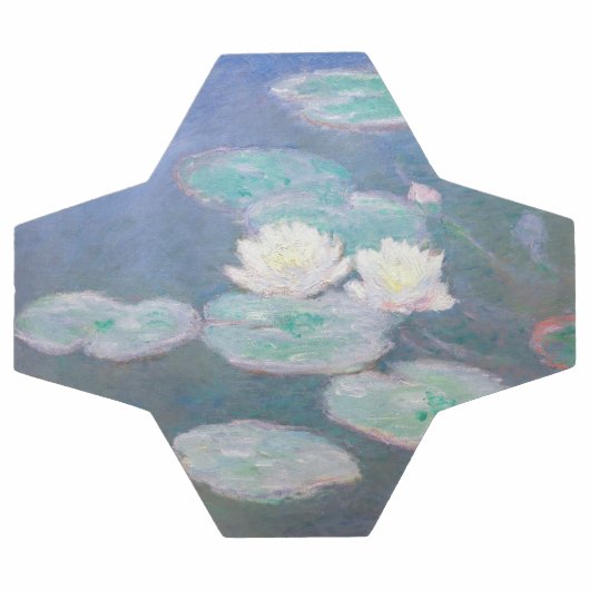 Claude Monet - Lys à eau, effet du soir (Plat)