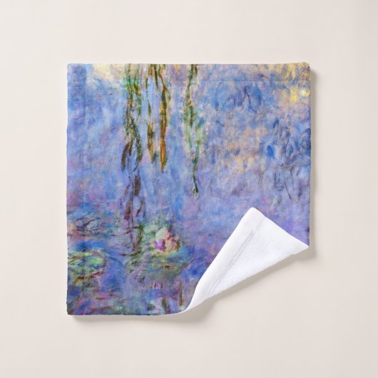 Claude Monet - Lys d'eau (Gant de toilette)