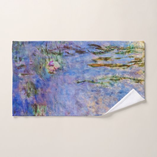 Claude Monet - Lys d'eau (Serviette à main)