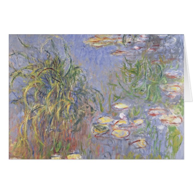 Claude Monet | Lys d'eau, amas d'herbes (Devant horizontal)