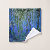 Claude Monet - Lys d'eau avec saule plumant (Gant de toilette)