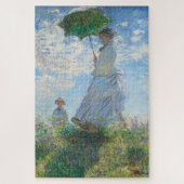 Claude Monet | Madame Monet en haar zoon - 1875 Legpuzzel (Verticaal)