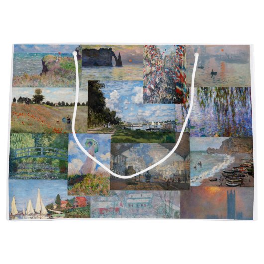 Claude Monet - Masterstuks Patchwork Groot Cadeauzakje (Voorkant)