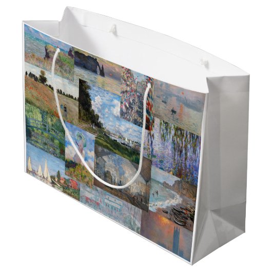 Claude Monet - Masterstuks Patchwork Groot Cadeauzakje (Achterkant Gekanteld)