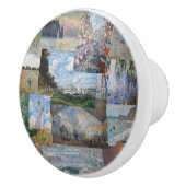 Claude Monet - Masterstuks Patchwork Keramische Knop (Rechts)