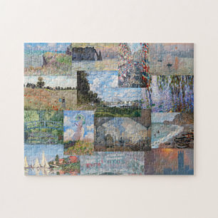 Claude Monet - Masterstuks Patchwork Legpuzzel