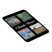 Claude Monet Masterstuks Patchwork Magneet (Rechterzijde)