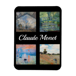 Claude Monet Masterstuks Patchwork Magneet