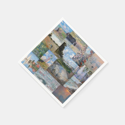 Claude Monet - Masterstuks Patchwork Servet (Hoek)