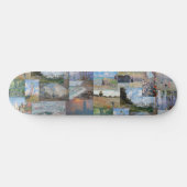 Claude Monet - Masterstuks Patchwork Skateboard (Horizontaal)