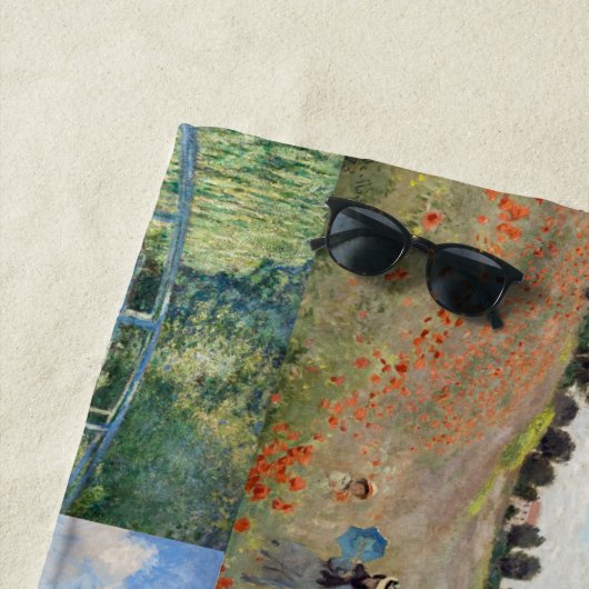 Claude Monet - Masterstuks Patchwork Strandlaken (In situ)