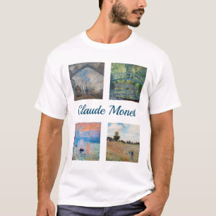 Claude Monet Masterstuks Patchwork T-shirt
