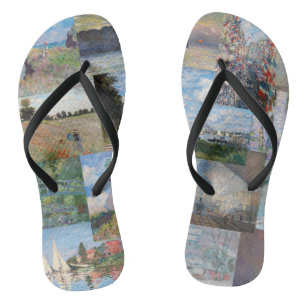 Claude Monet - Masterstuks Patchwork Teenslippers