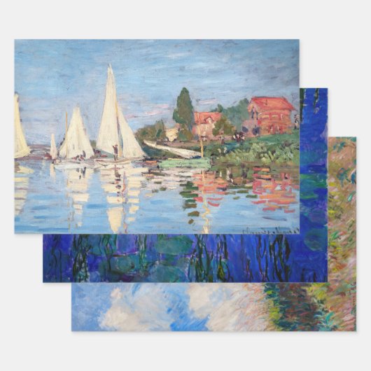 Claude Monet Masterstukselectie Inpakpapier Vel (Set)