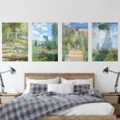Claude Monet meesterwerken Muurkunst Sets (Slaapkamer)