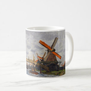 Claude Monet - Molens bij Zaandam Koffiemok