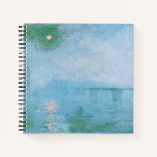 Claude Monet - Morning Notitieboek