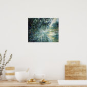 Claude Monet Morning over de Seine Poster (Keuken)