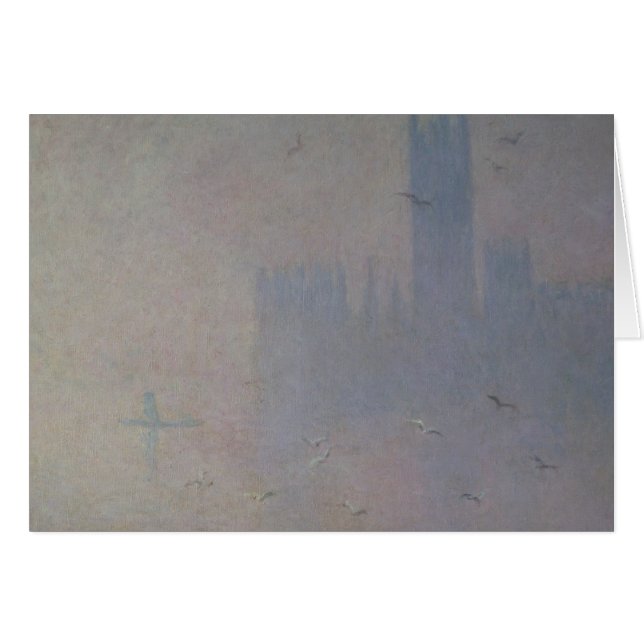 Claude Monet | Mouettes au-dessus des Chambres du  (Devant horizontal)