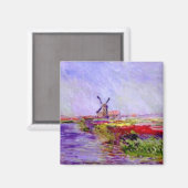 Claude Monet - moulin Magneet (Voorkant / Achterkant)