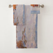 Claude Monet - Norvège, Maisons rouges à Bjornegaa (En situation)