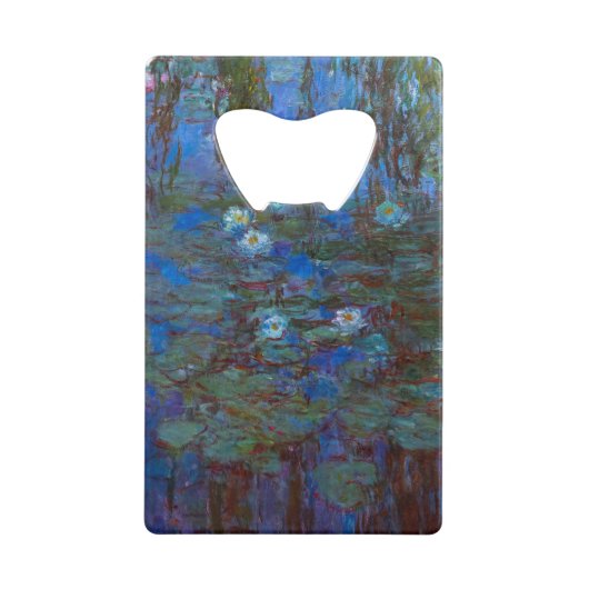 Claude Monet - Nymphéas bleus (Devant)