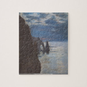 Claude Monet - oceaan en lucht ontmoeten puzzel