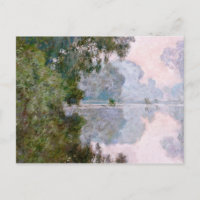 Claude Monet - Ochtend op de Seine, bij Giverny.