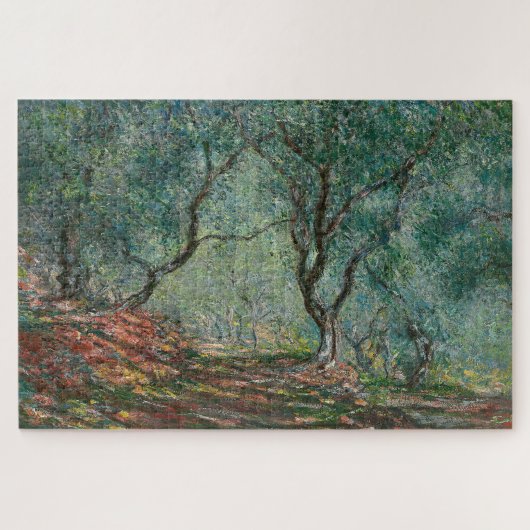 Claude Monet Olijfboomgaard Legpuzzel (Horizontaal)