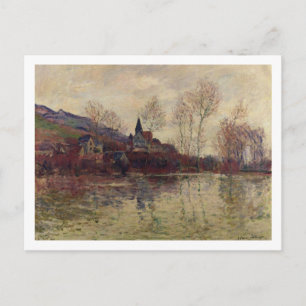 Claude Monet Overstromingen in Giverny Briefkaart