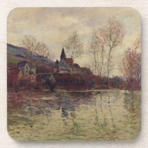 Claude Monet Overstromingen in Giverny Drankjes Onderzetter