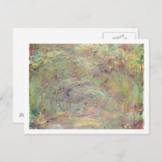 Claude Monet | Pad in de schaduw Briefkaart (Voorkant / Achterkant)