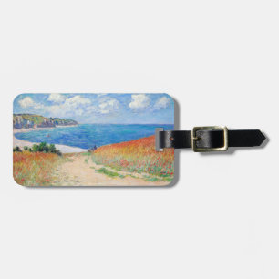 Claude Monet - Pad in de tarwevelden bij Pourville Bagagelabel