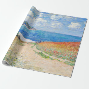 Claude Monet - Pad in de tarwevelden bij Pourville Cadeaupapier