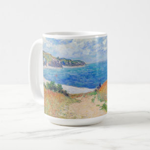 Claude Monet - Pad in de tarwevelden bij Pourville Koffiemok