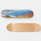 Claude Monet - Pad in de tarwevelden bij Pourville Skateboard (Horizontaal)