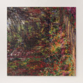 Claude Monet | Pad in de tuin te Giverny Legpuzzel (Verticaal)