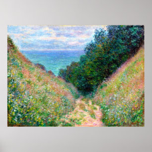 Claude Monet: Pad in La Cavee Pourville Poster