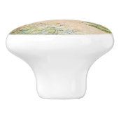 Claude Monet - Pad in Tarwevelden bij Pourville Keramische Knop (Zijkant)