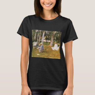 Claude Monet Painting, Edge of a Wood door Sargent T-shirt