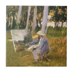 Claude Monet Painting, Edge of a Wood door Sargent Tegeltje