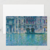 Claude Monet - Palazzo da Mula Bedankkaart (Voorkant / Achterkant)