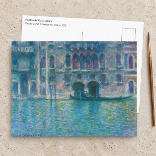 Claude Monet - Palazzo da Mula Briefkaart
