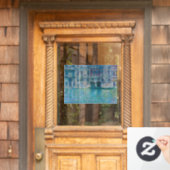Claude Monet - Palazzo da Mula Raamsticker (Huis Deur)