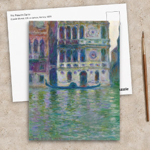 Claude Monet - Palazzo Dario Briefkaart