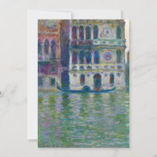 Claude Monet - Palazzo Dario Kaart